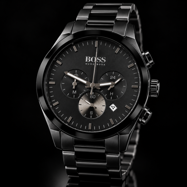 BOSS by HUGO BOSS – Montre chronographe noire