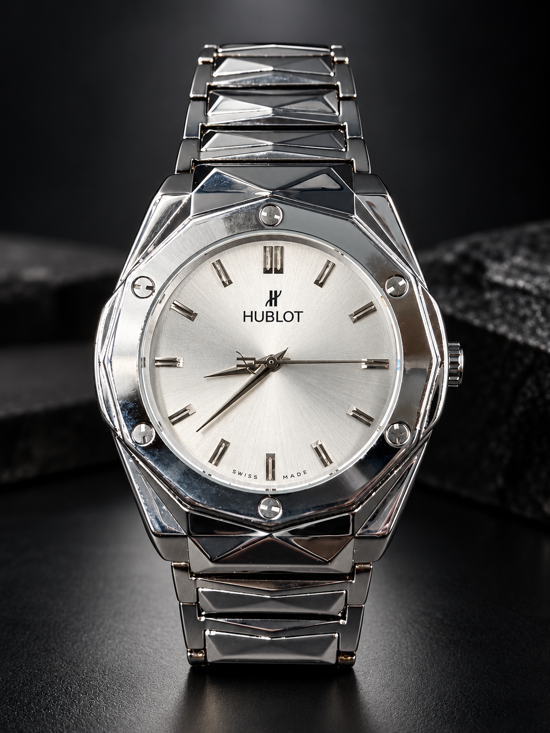 Hublot – Cadran argenté