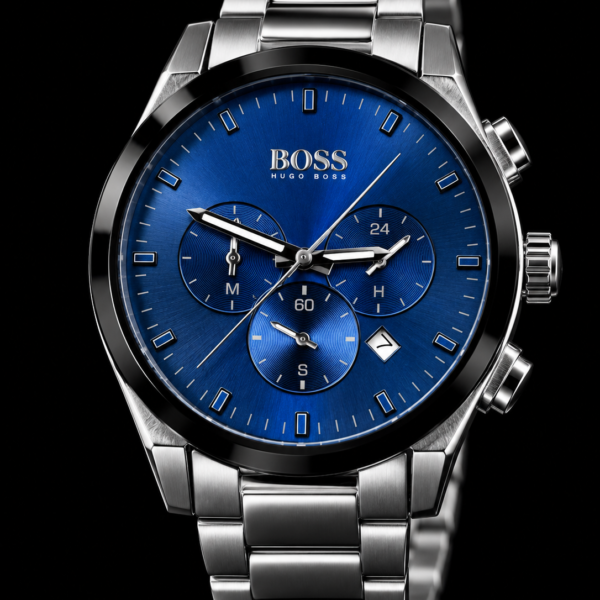 BOSS by HUGO BOSS – Montre chronographe bleue